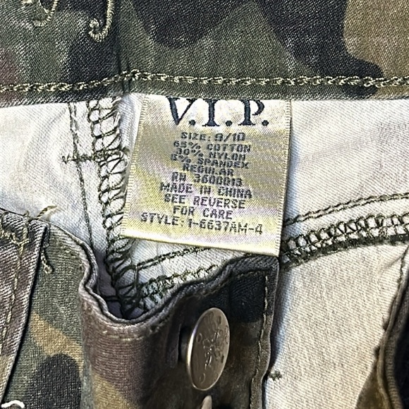 VIP Army Print Jeggings - Picture 6 of 7